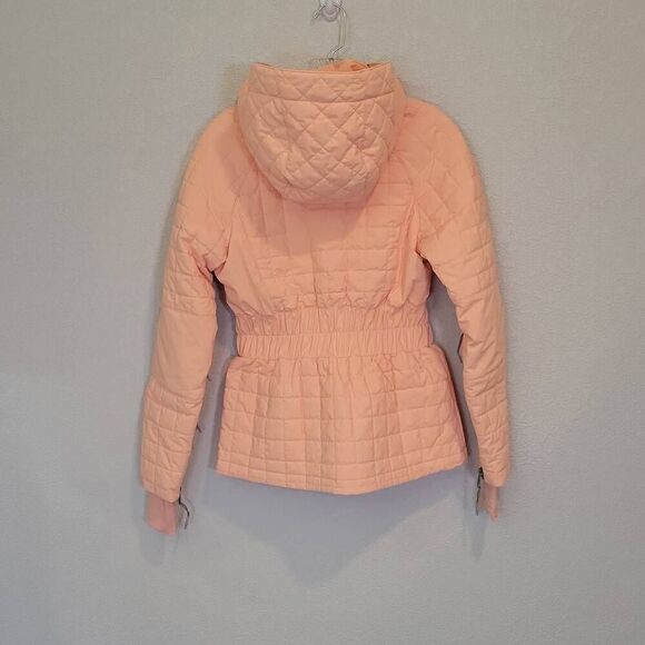 Women's Quilted Jacket - Peach - Picture 2 of 8